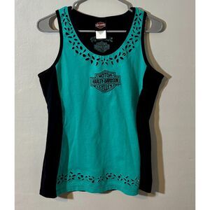 Harley-Davidson of Salt Lake City, Utah Embroidered Tank Top Women’s L